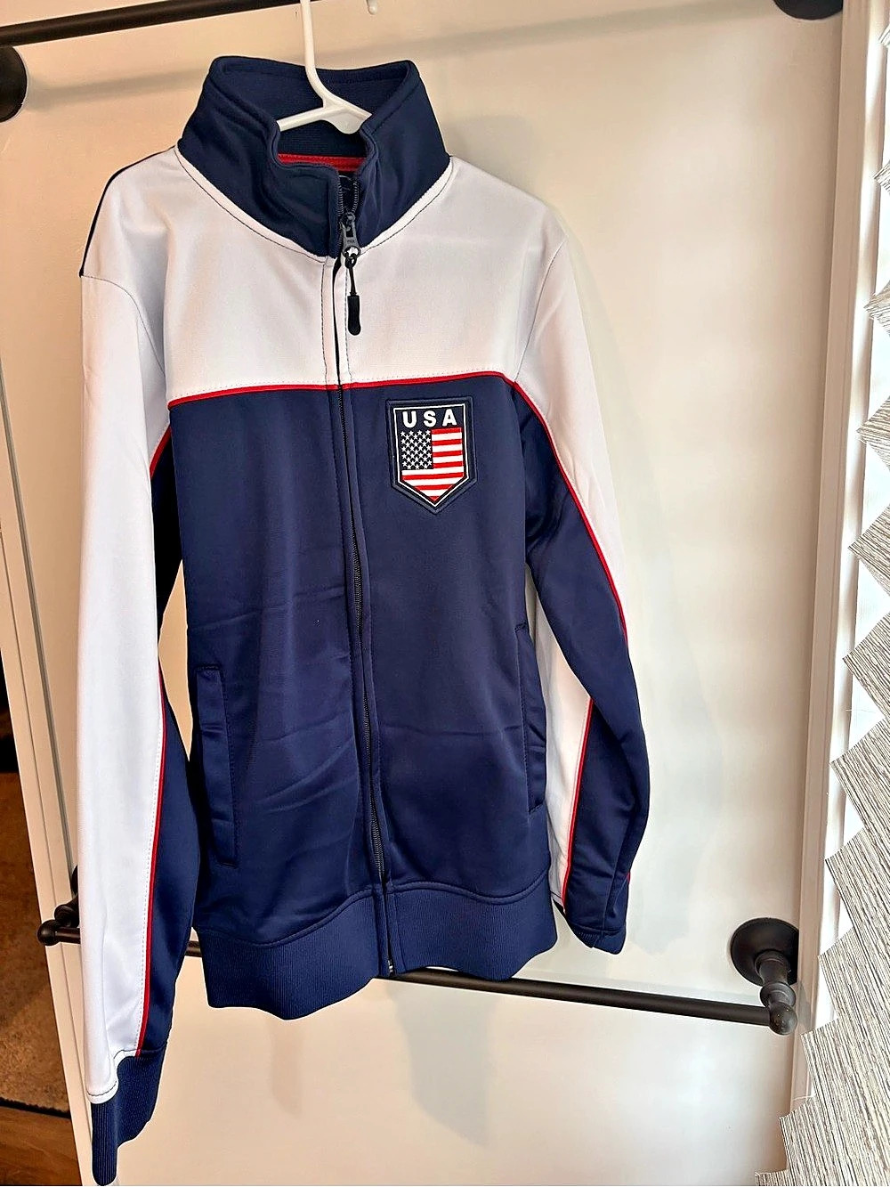 USA Colorblock Zip Jacket kids medium 15